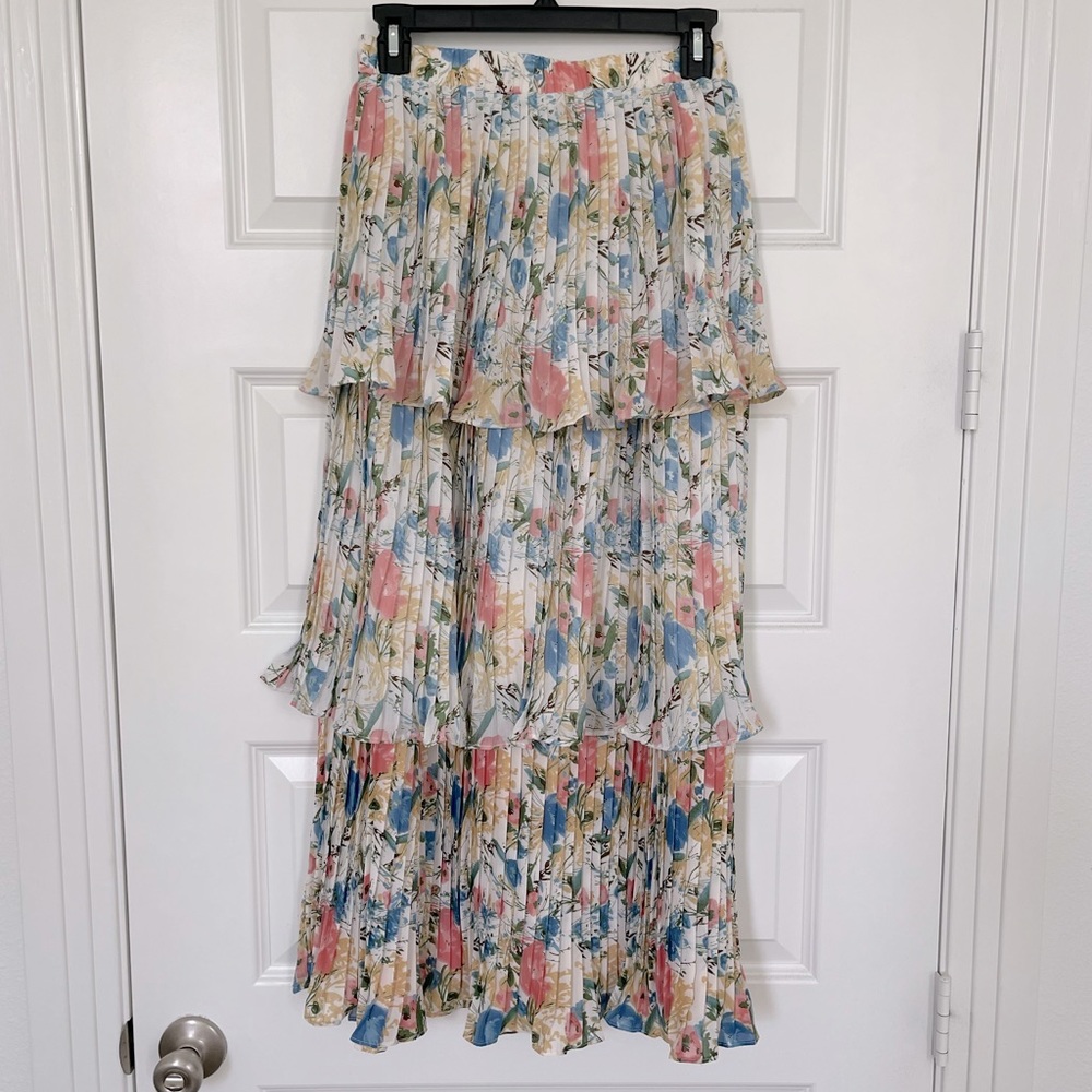 Shein layered skirt.